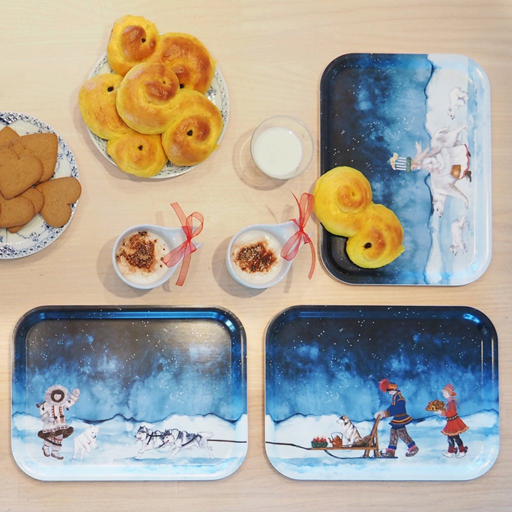 Breakfast Tray - Christmas Sami