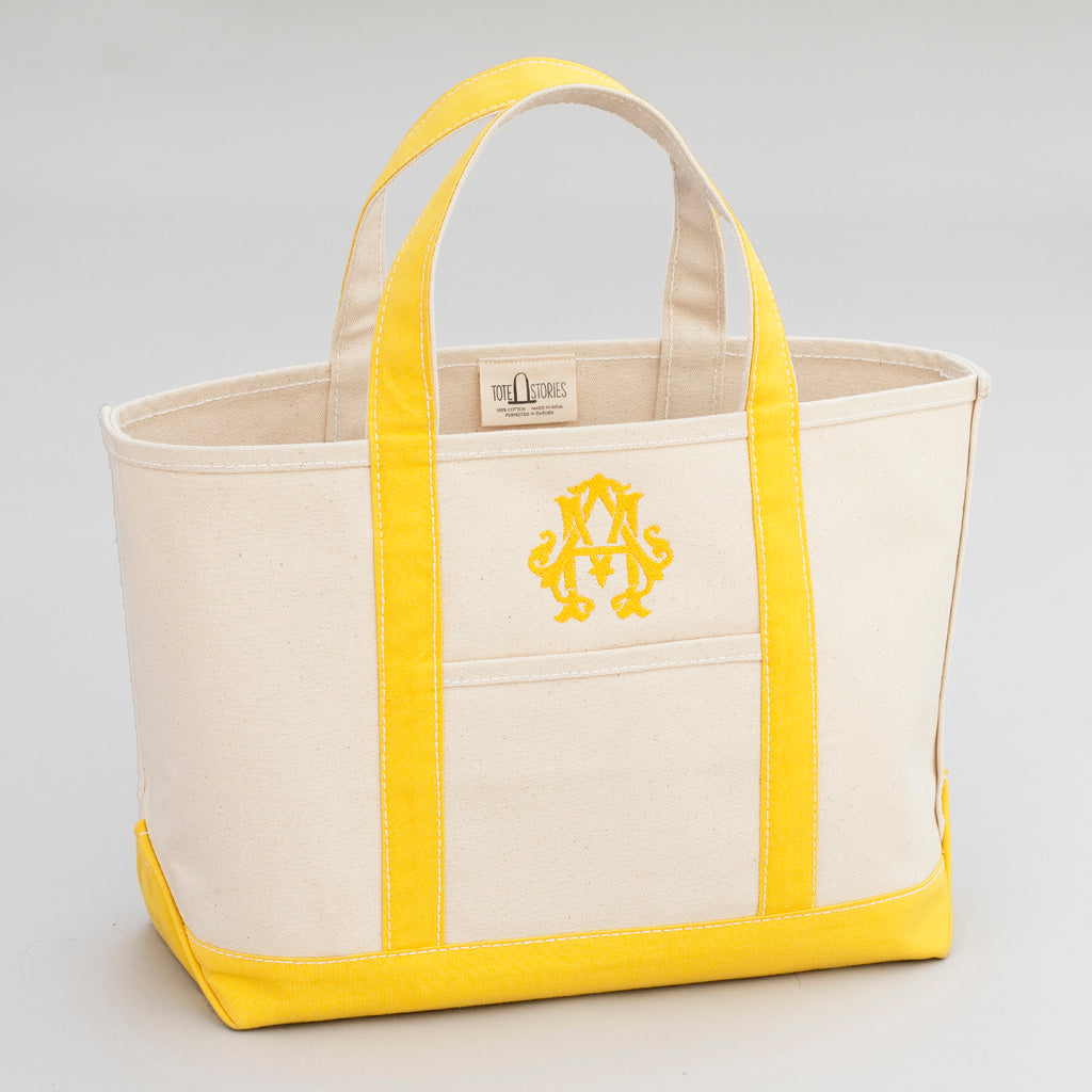 Classic Tote Bag - Lisbon Yellow - Front
