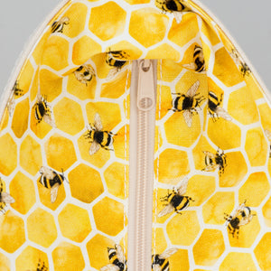 Limited Tote Bag - Bee Lisbon Yellow - Zip