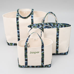 Limited Tote Bag - Camo Falsterbo Ocean - Sizes