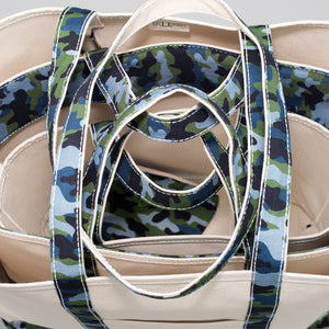 Limited Tote Bag - Camo Falsterbo Ocean - Stack