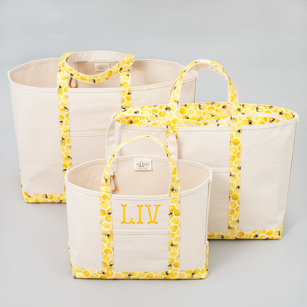 Limited Tote Bag - Bee Lisbon Yellow - Sizes