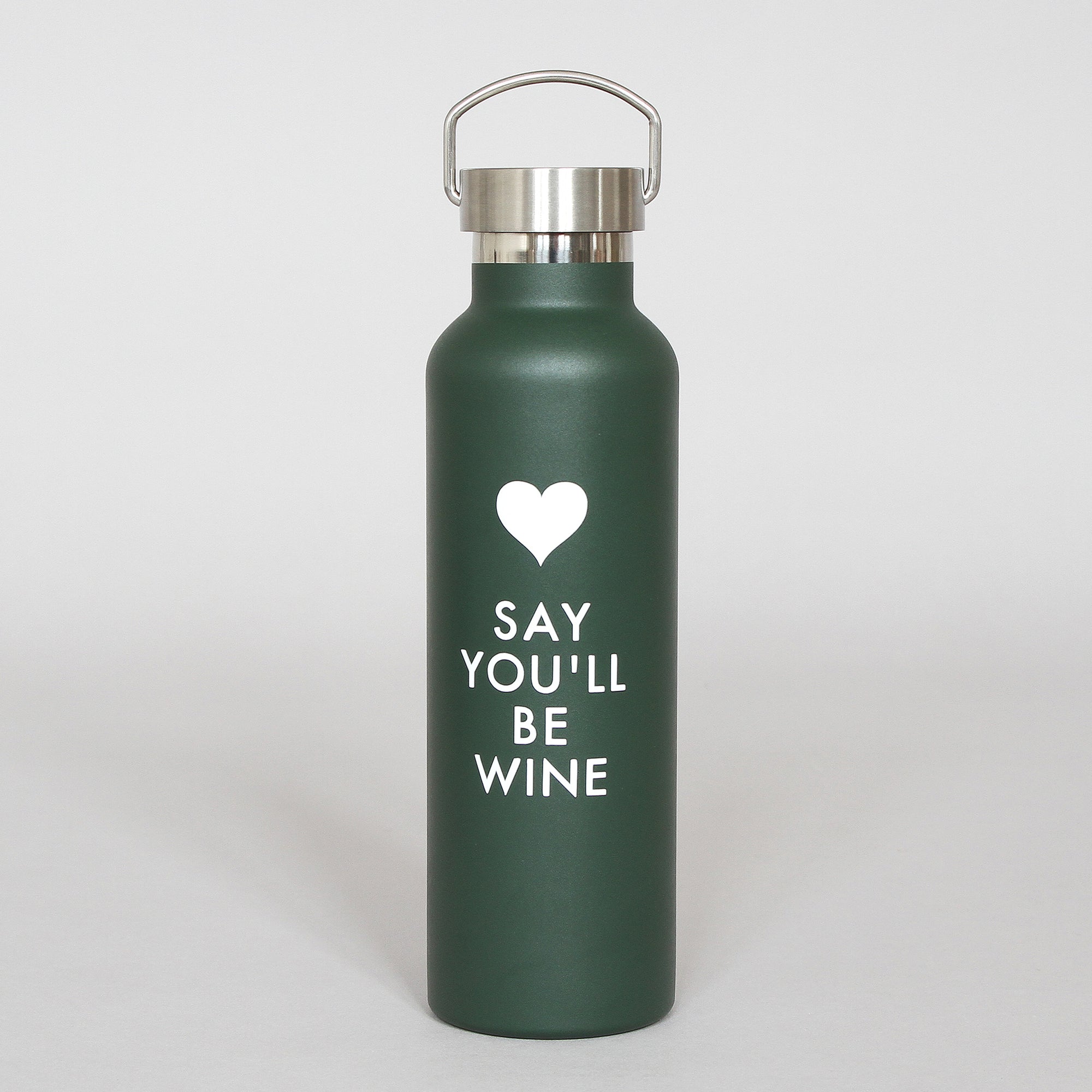 Wine bottle - Matte - Deerfield Green